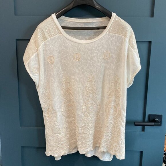 Bellambia Italian Made Sleeveless Prairie top Size 2X - Picture 4 of 12